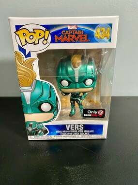 Funko Pop! Marvel Captain Marvel: Vers (Masked) #434 GameStop Exclusive